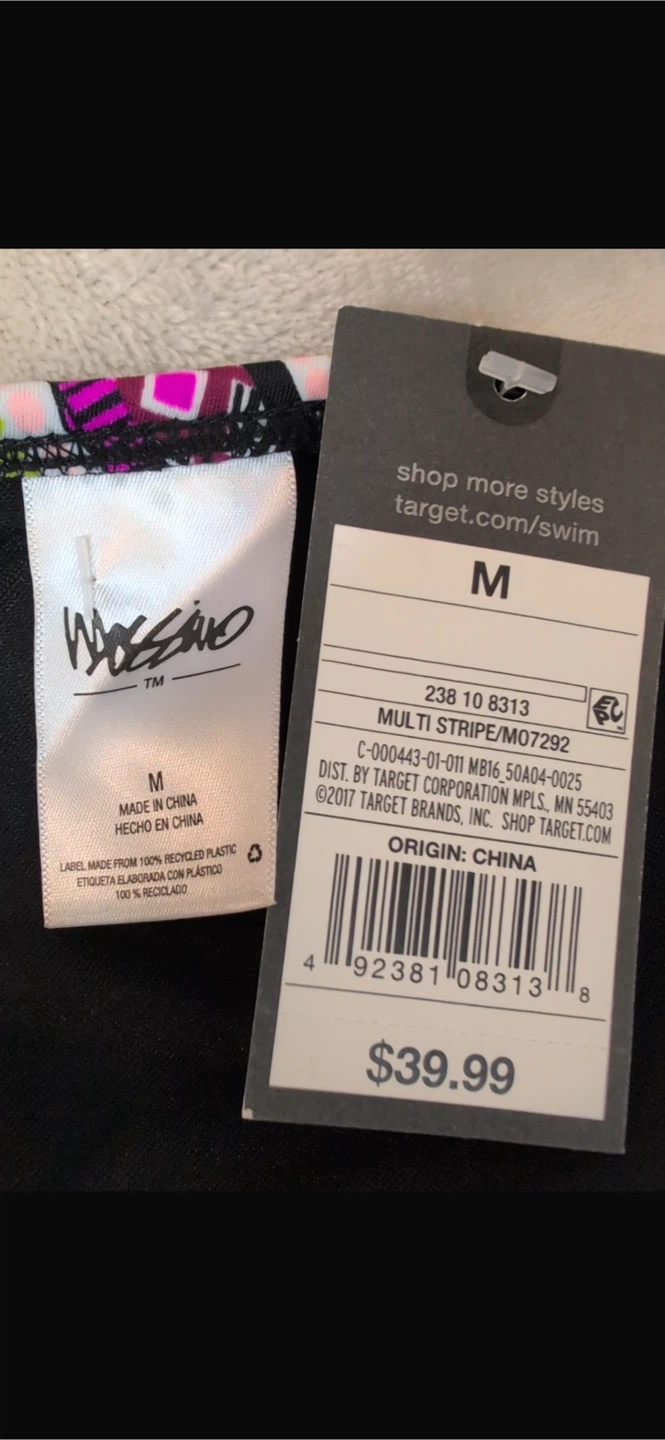 NEW! Mossimo Women's One Piece Swimsuit Size M - photo 5