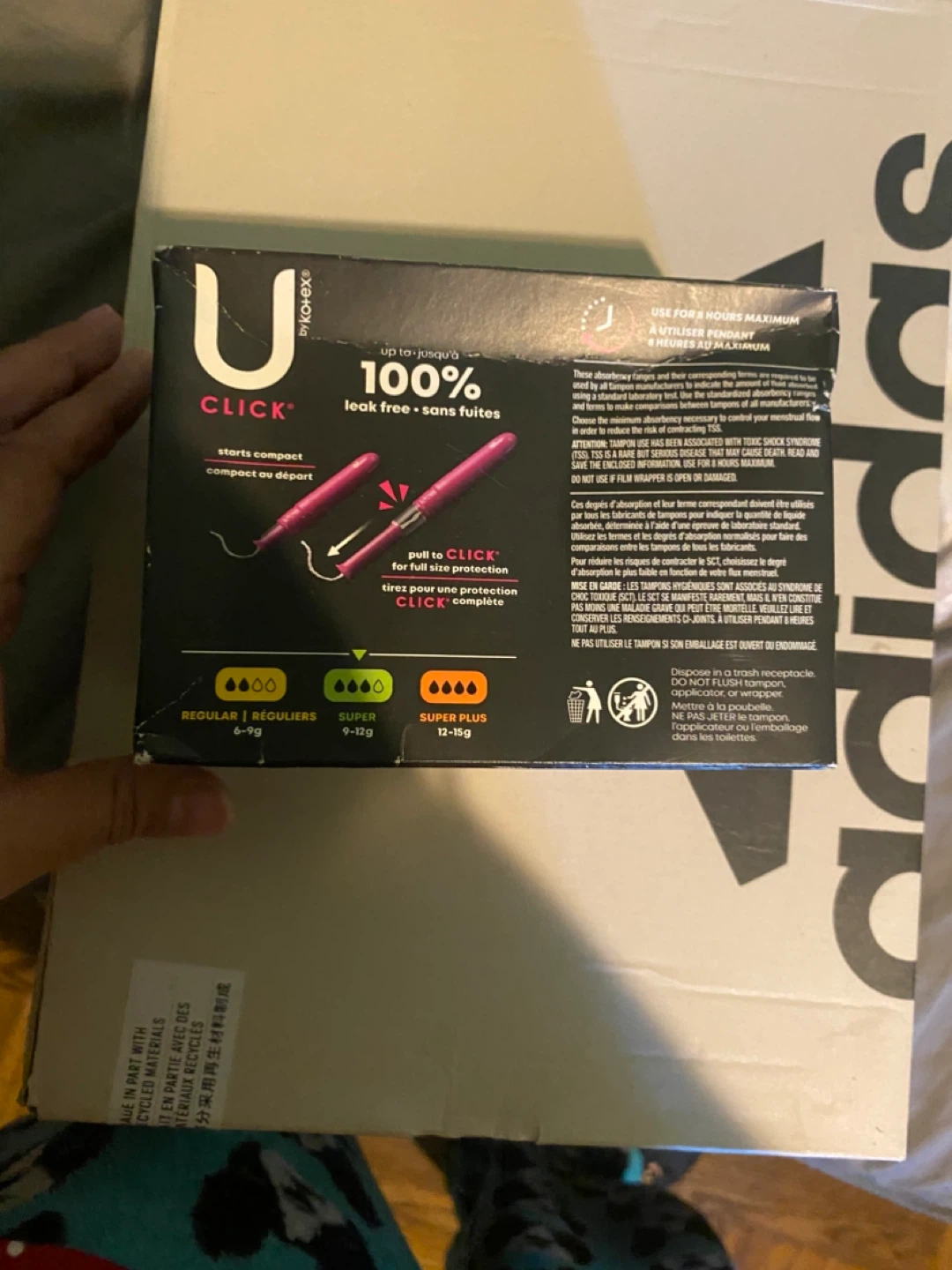 🏆U Kotex Click Super Unscented Tampons 32 Count - photo 2