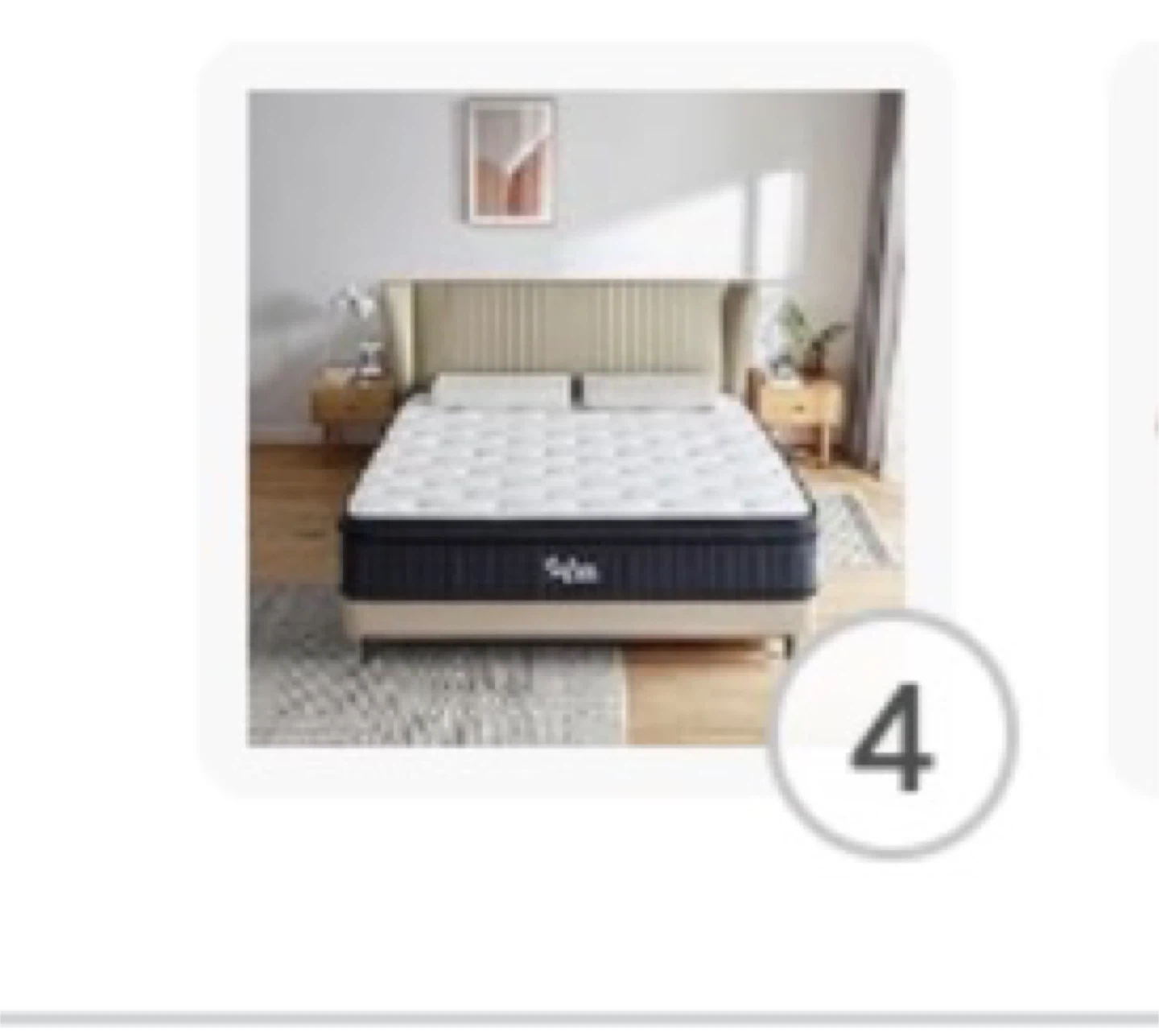 Sofee Bedding Full Size 12 Inch Memory Foam Hybrid Mattress
