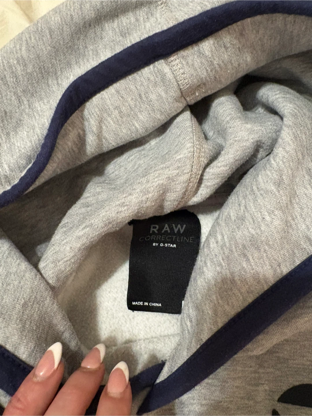 G-Star RAW Hoodie Grey Men's Size L - photo 2