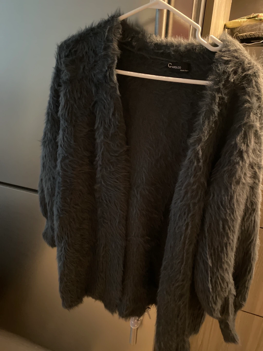 CARDLCO "Classic Fash" Fuzzy Cardigan
