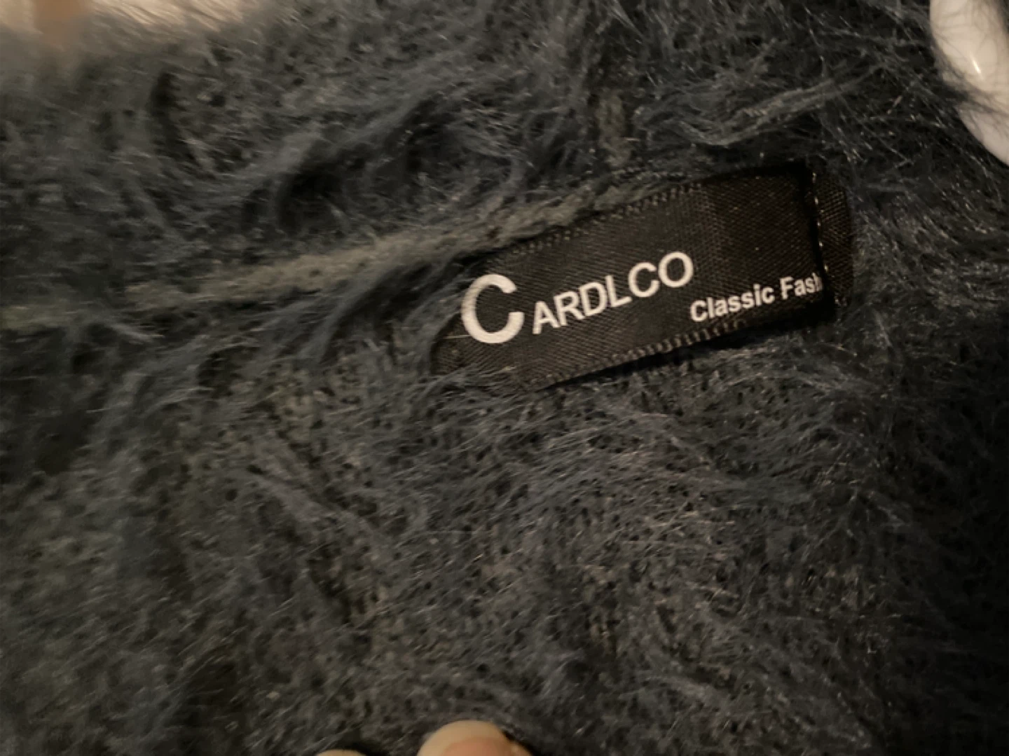 CARDLCO "Classic Fash" Fuzzy Cardigan - photo 2