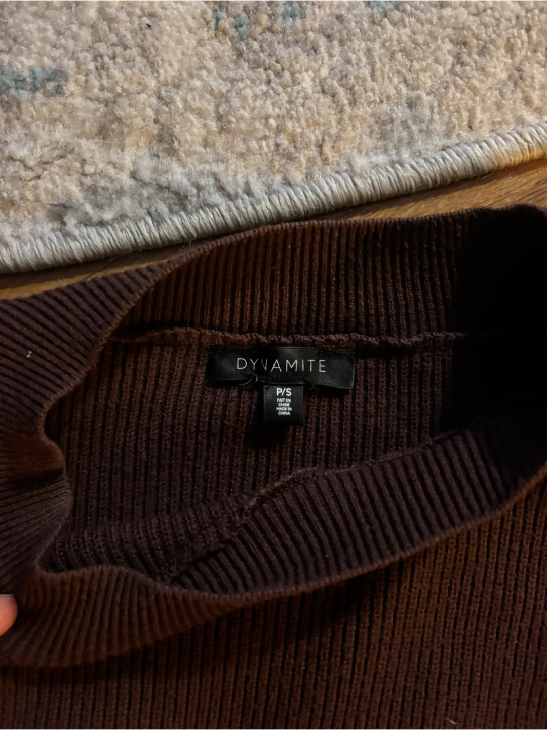 Dynamite Ribbed Cropped Sweater - photo 3