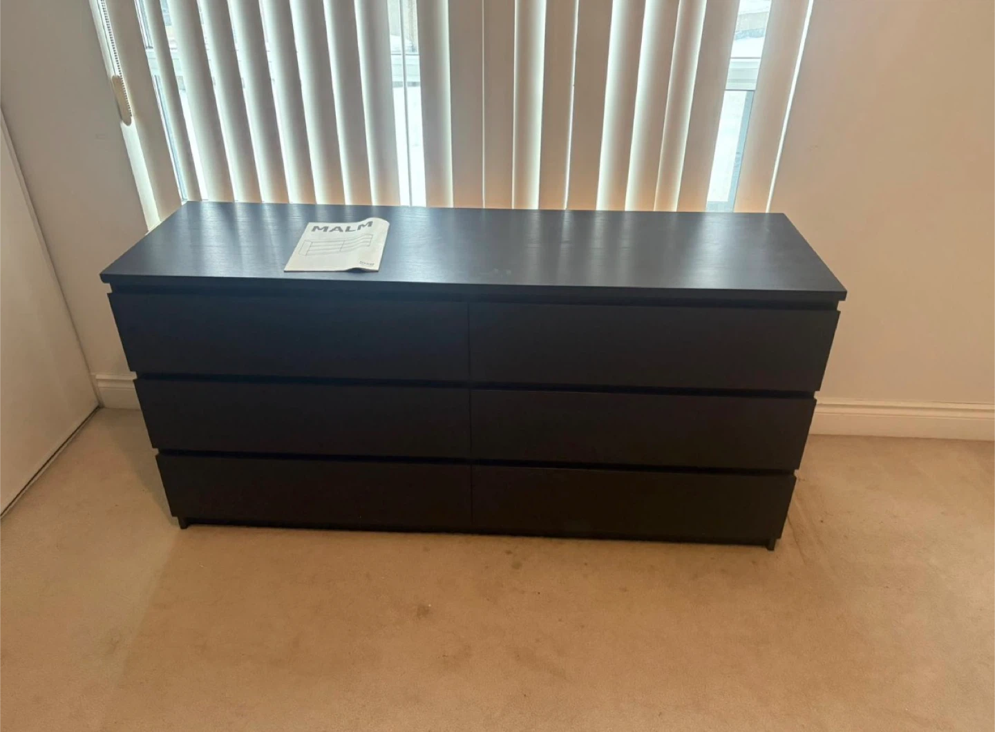 IKEA MALM 6-drawer dresser