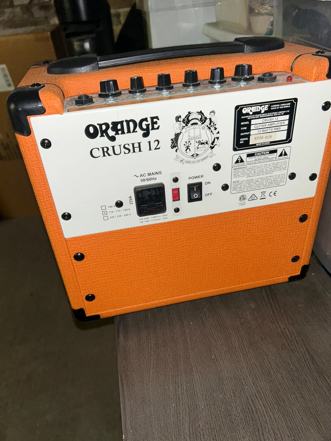 Orange Crush 12 Guitar Amplifier 🏆 - photo 2