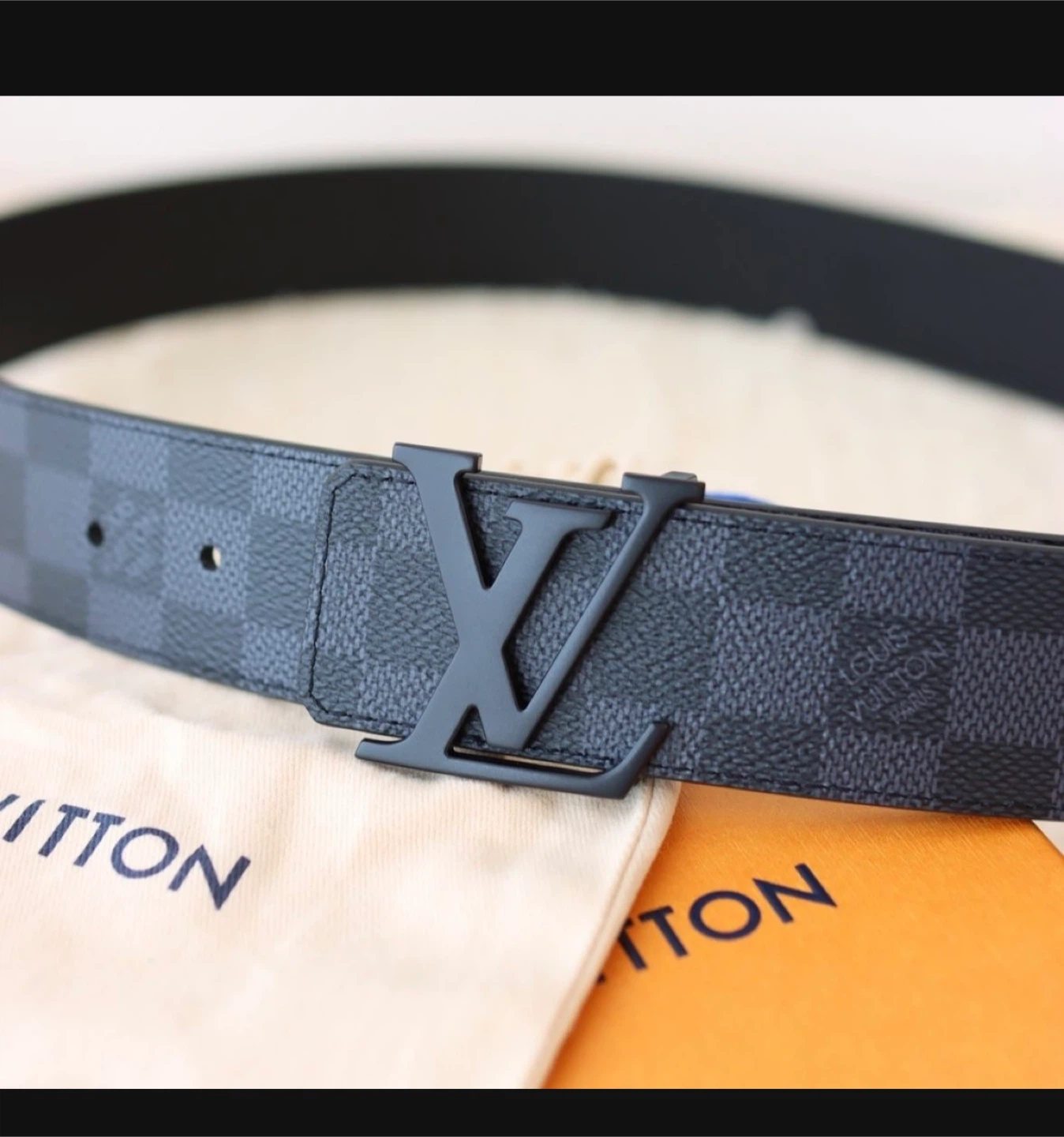 Louis Vuitton Damier Ebene Belt 95/38 - photo 5