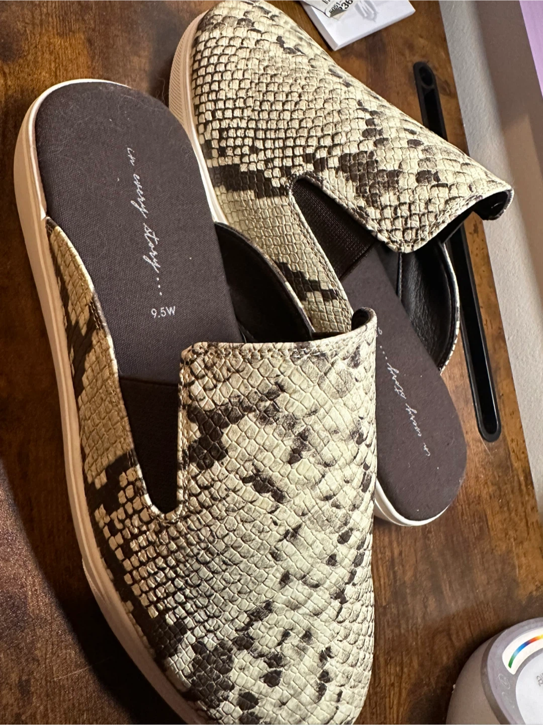 BRAND NEW Snake Print Shoes
