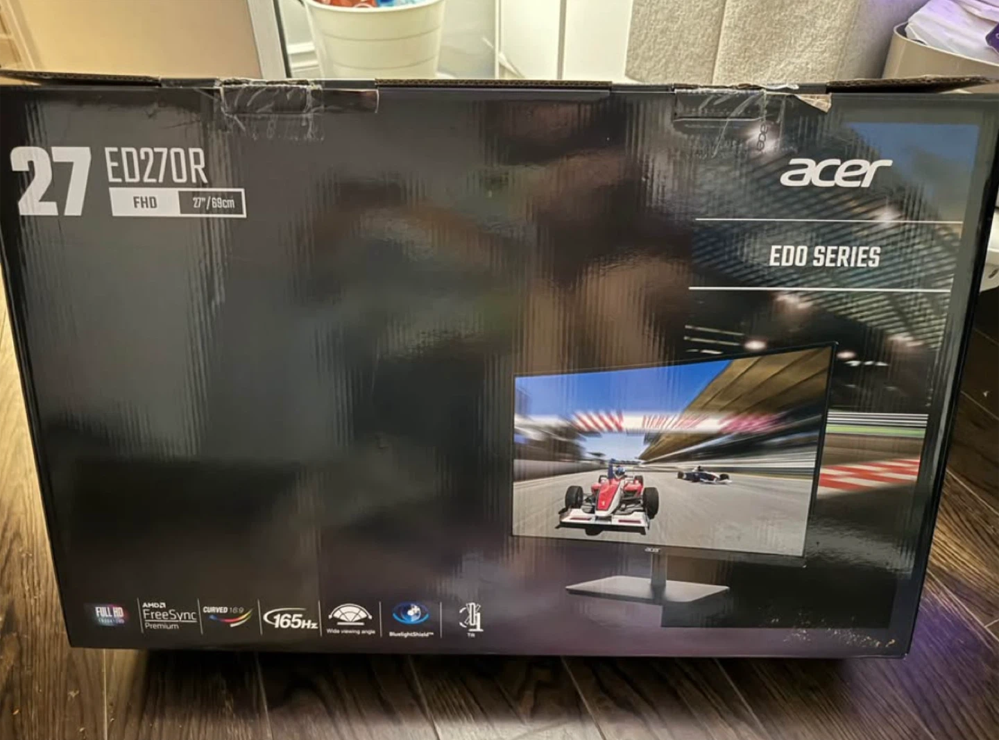 Acer ED270R 27 Inch FHD 165Hz Curved Gaming Monitor - photo 2
