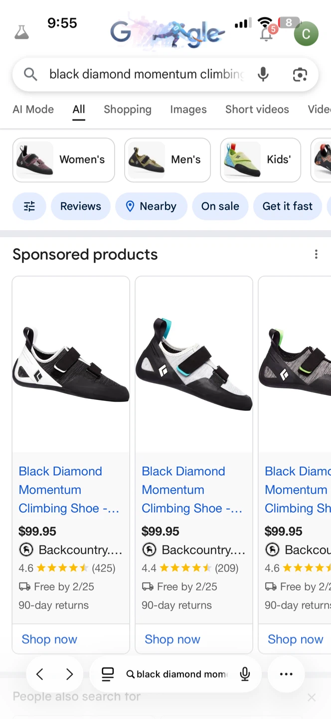 Black Diamond Momentum Climbing Shoes 🏆 - photo 4