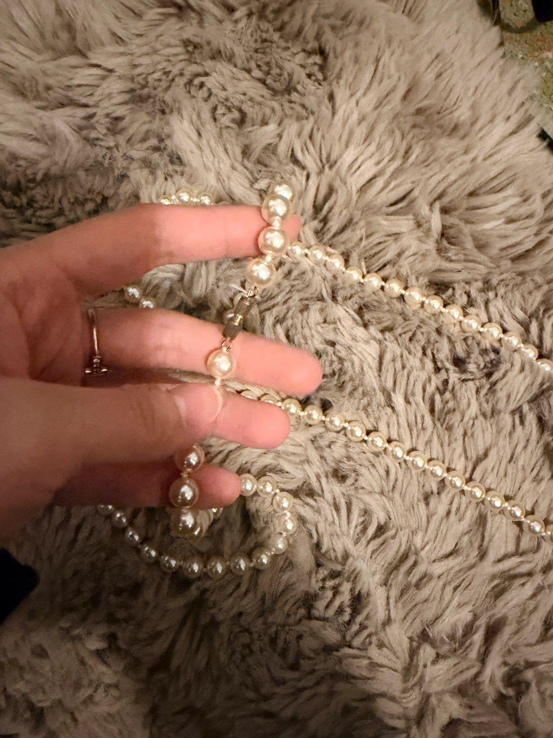 🏆Pearl Necklace. You also can diy by getting a bundle of it - photo 2