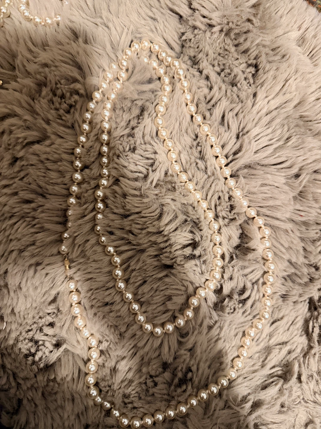 🏆Pearl Necklace. You also can diy by getting a bundle of it