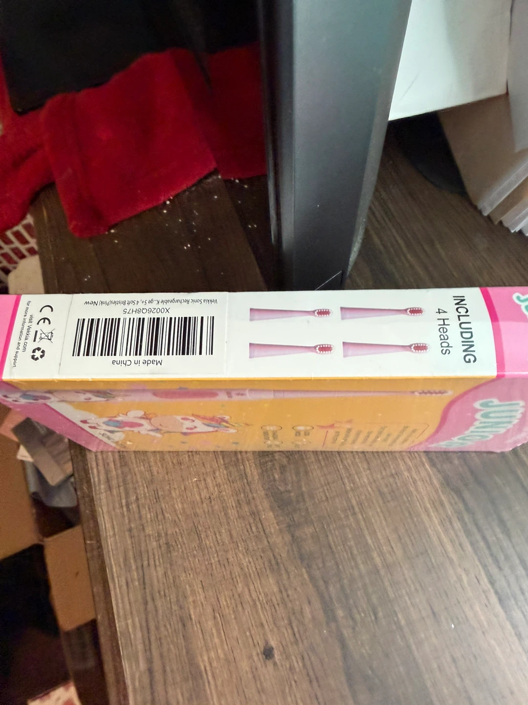 Vekklia Junior Sonic Electric Toothbrush with 4 Heads - photo 3