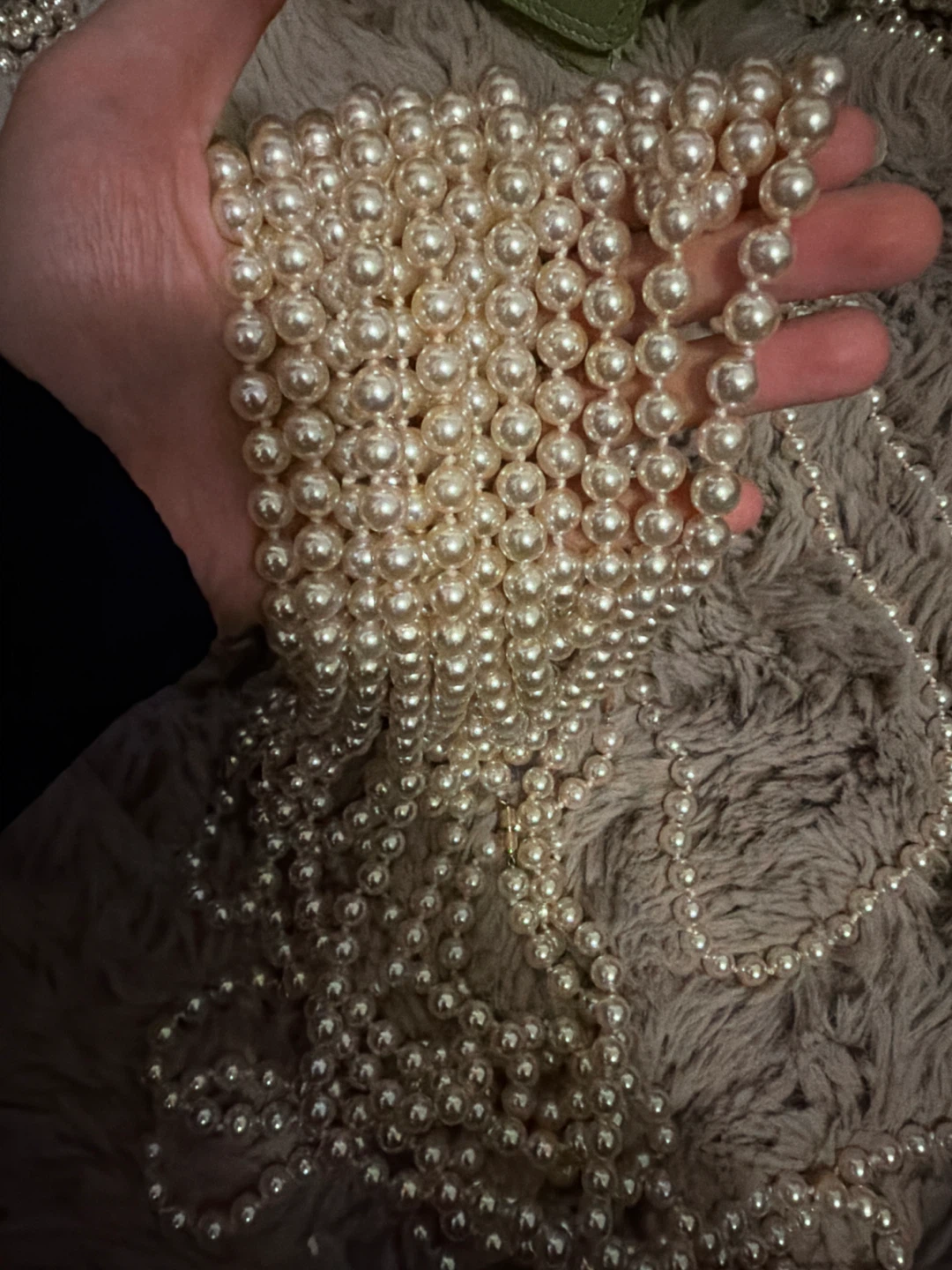 🏆Pearl Necklace. You also can diy by getting a bundle of it - photo 3