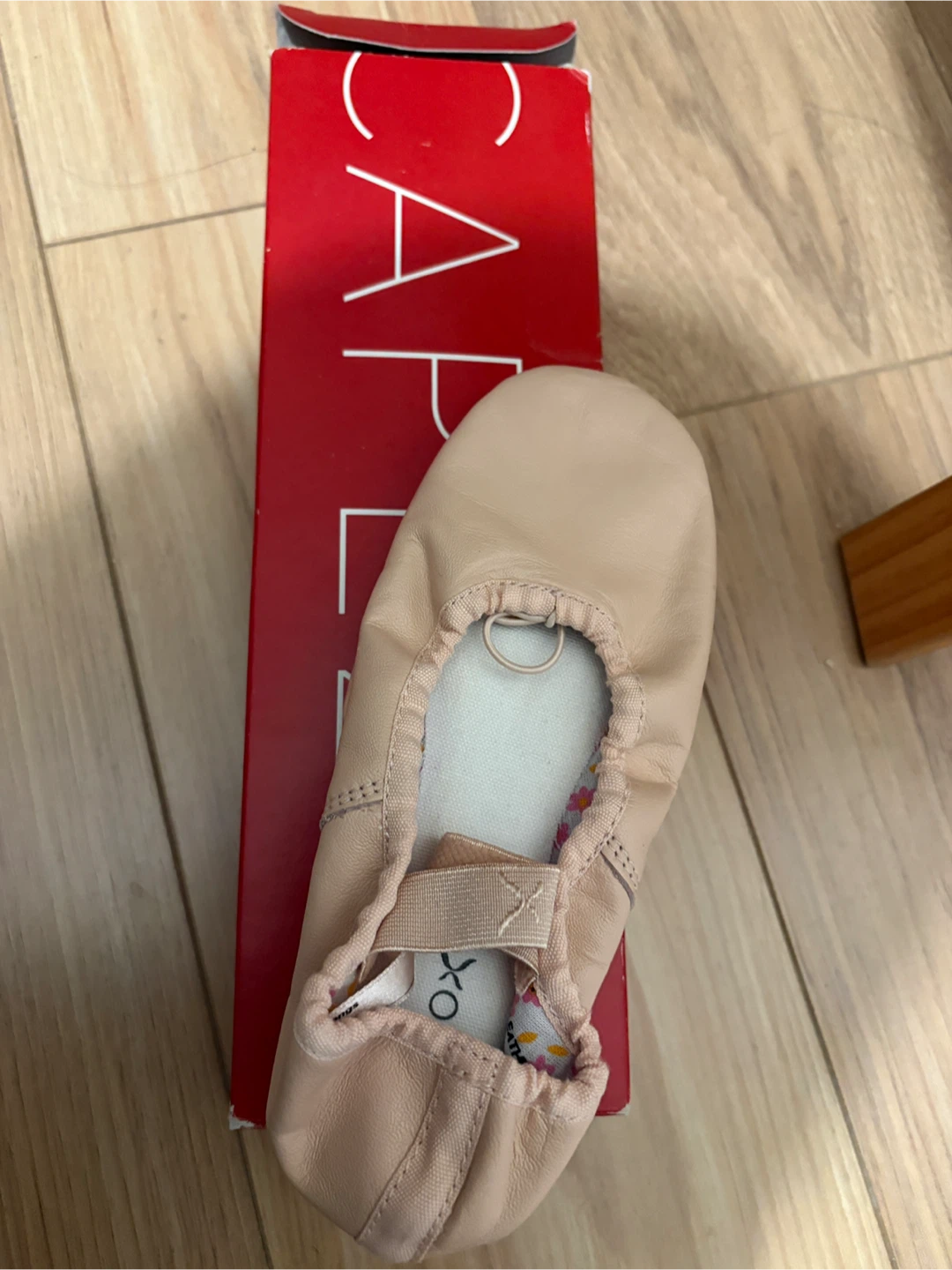 ❤️new Capezio Pink Ballet Shoes - 1 1/2 N （19 cm)🏆 - photo 2
