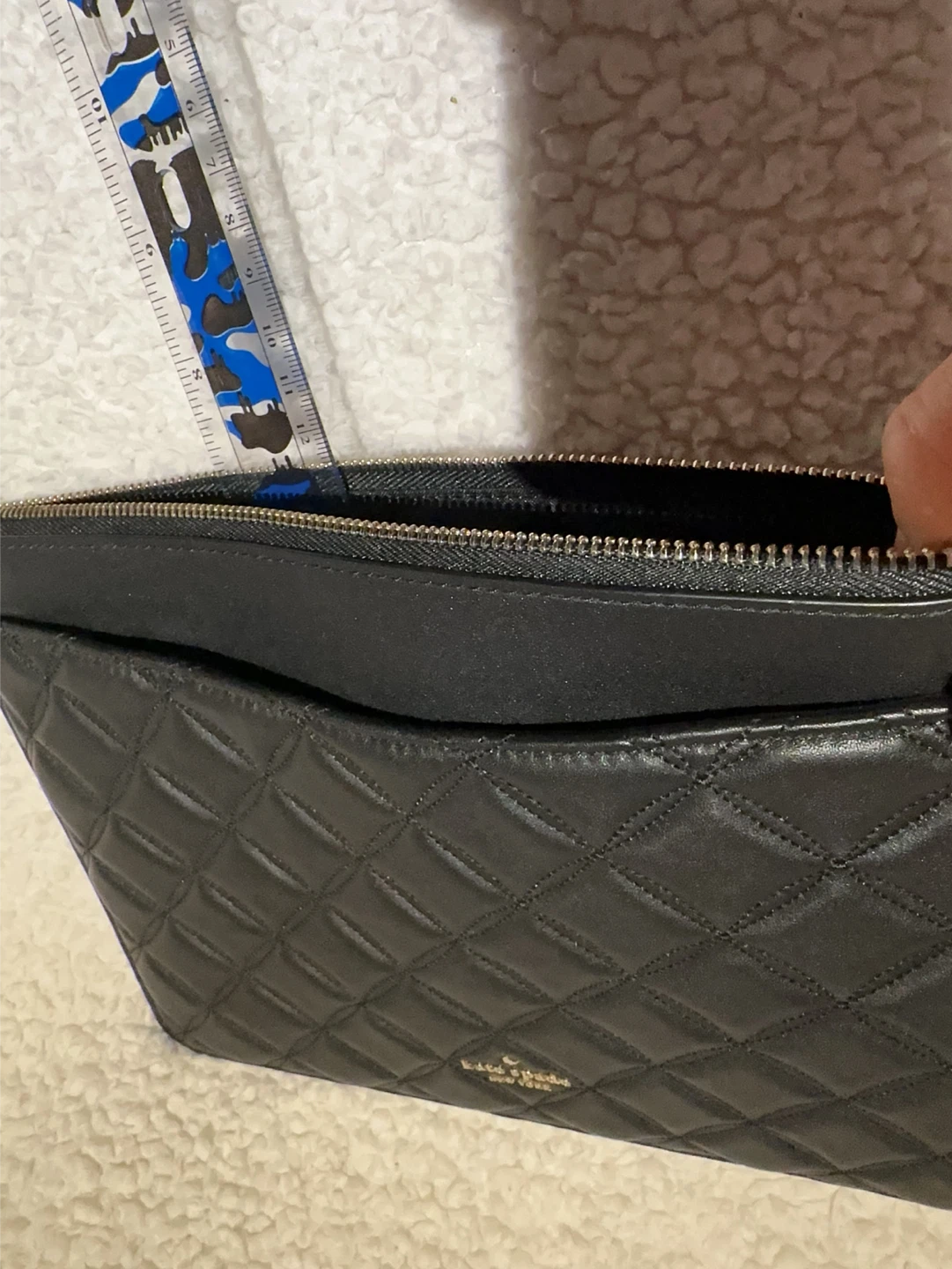 Kate Spade Black Quilted Pouch - photo 4