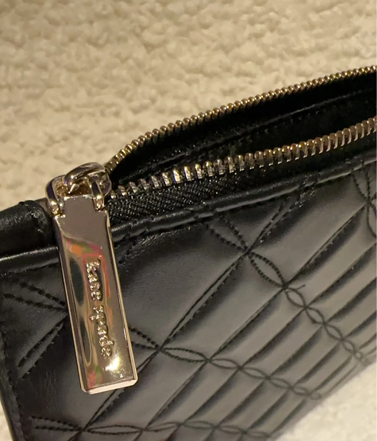 Kate Spade Black Quilted Pouch - photo 5