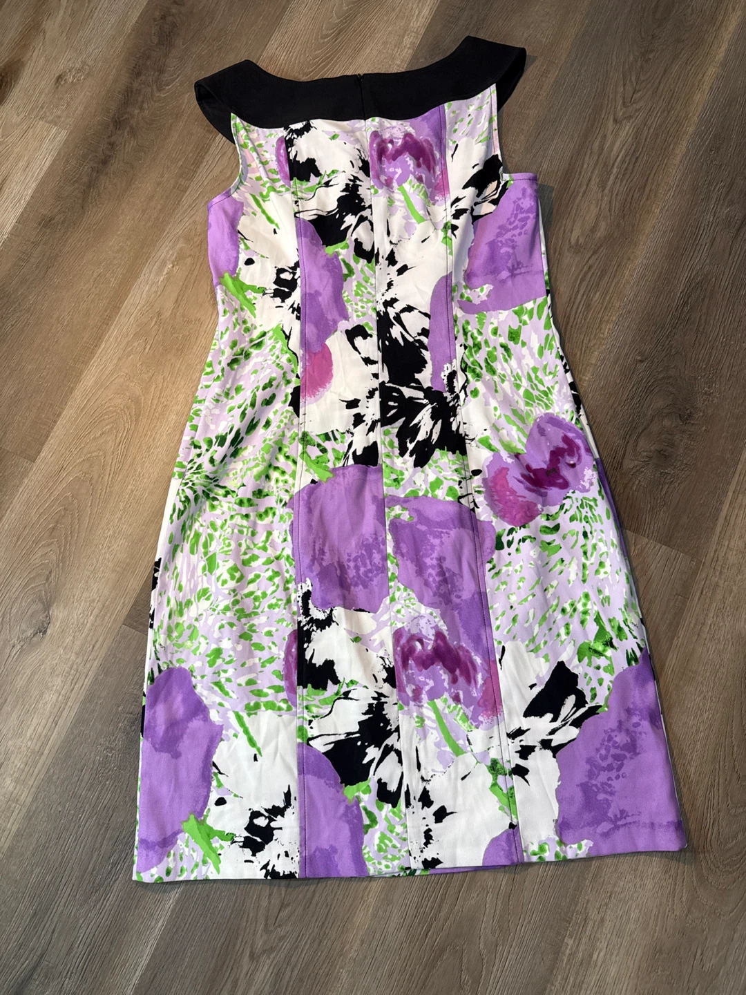 AGB Dress Floral Print Sleeveless Size 12 - photo 4