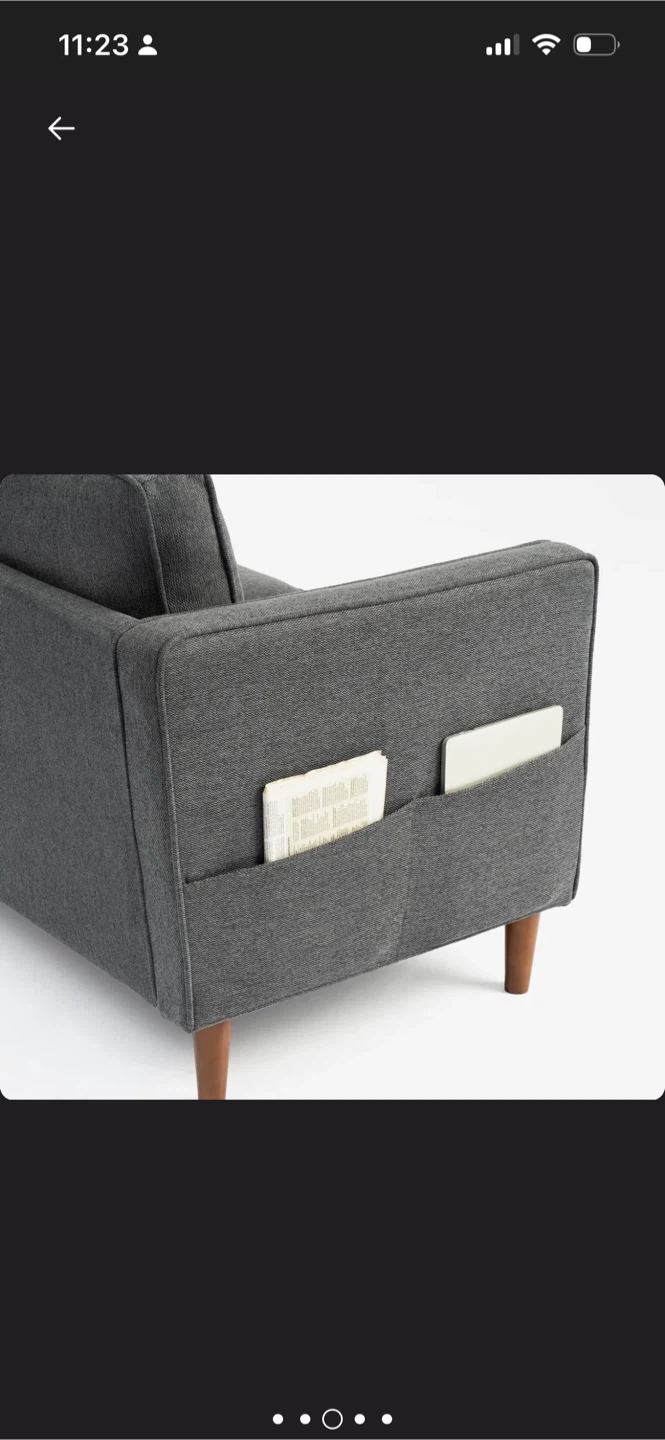 New Mellow HANA Modern Linen Fabric Sofa - photo 5