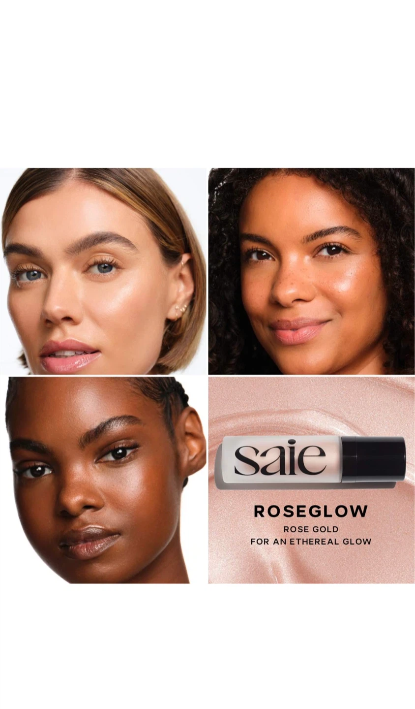 🆕 SAIE Glowy Super Gel Illuminator in Roseglow 15 ml - photo 5
