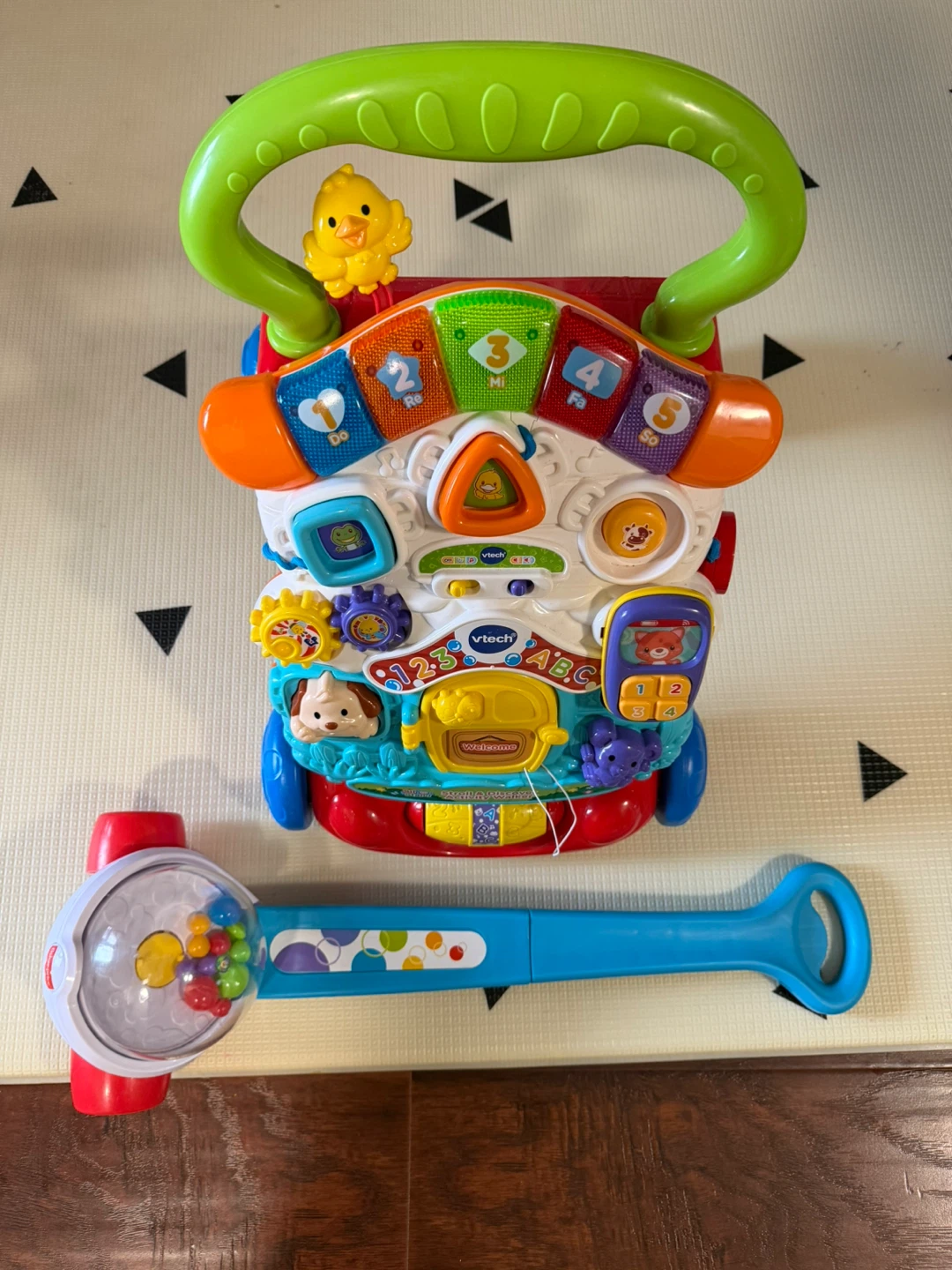 VTech Activity Walker & Fisher Price Corn Popper