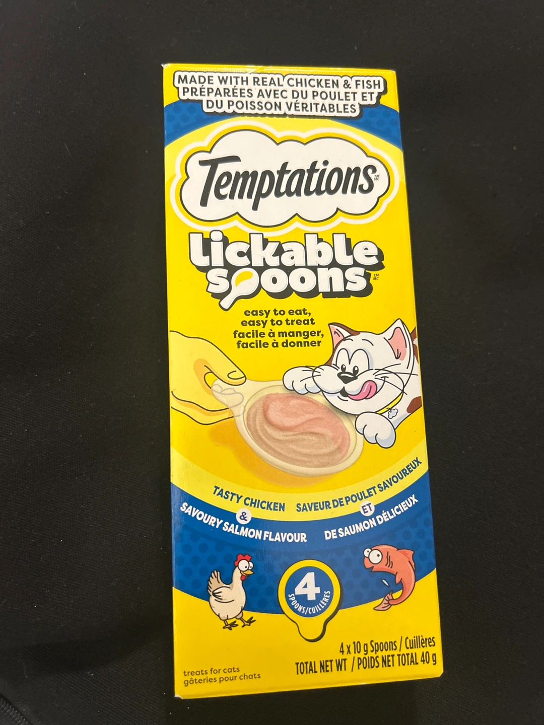 Temptations Lickable Spoons cat treat 🏆