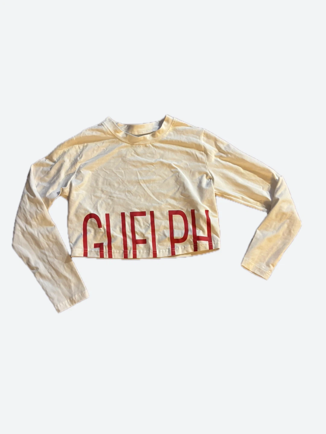 Varsity Collection Guelph Cropped Long Sleeve Shirt S/P - photo 4