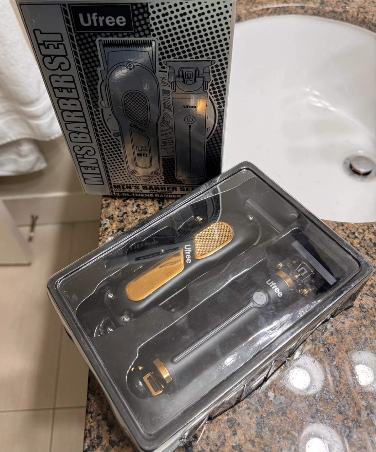 Ufree Men's Barber Set Hair Clippers and Trimmer - photo 3