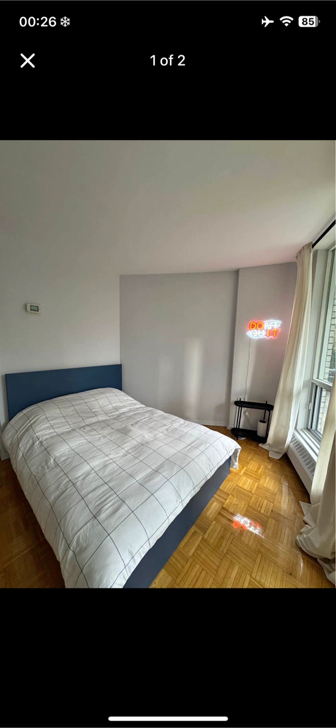 IKEA Malm Full/double Bed Frame - BLUE!
