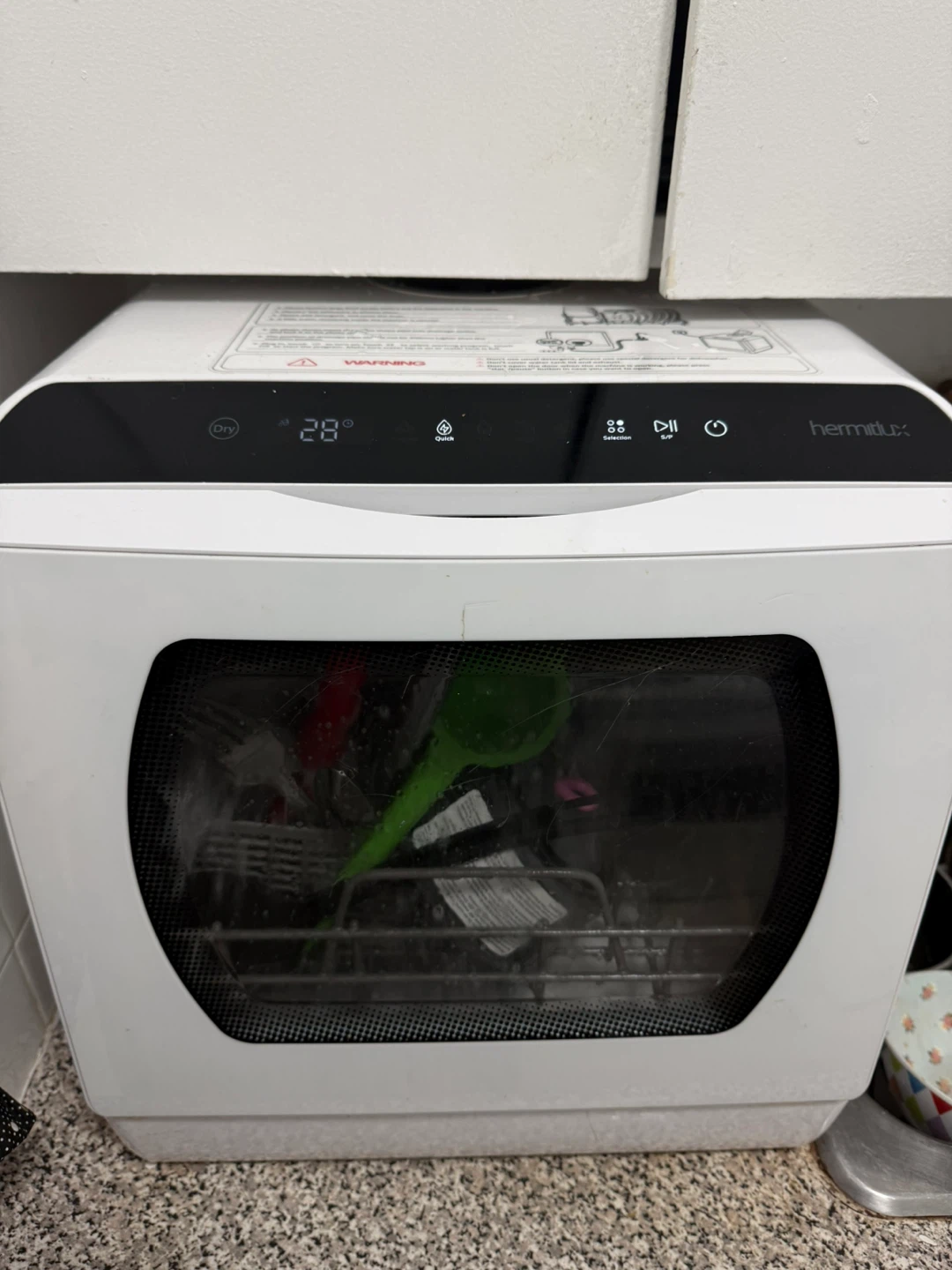Hermic Portable Countertop Dishwasher