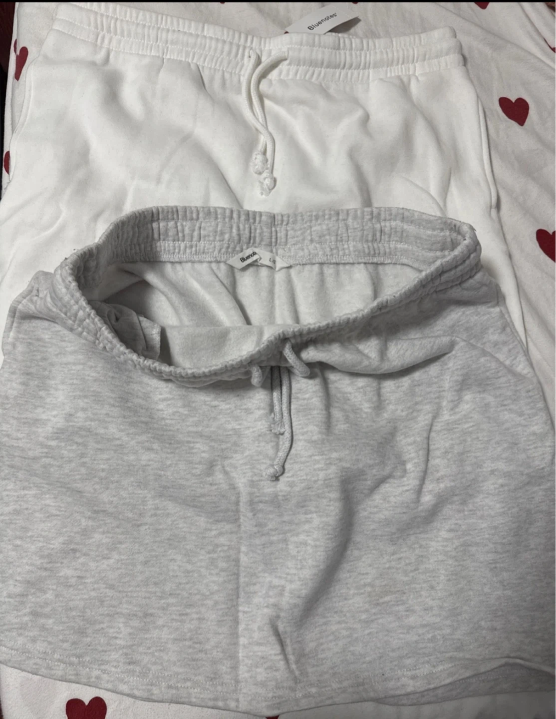 Bluenotes cotton skirts - White & Grey