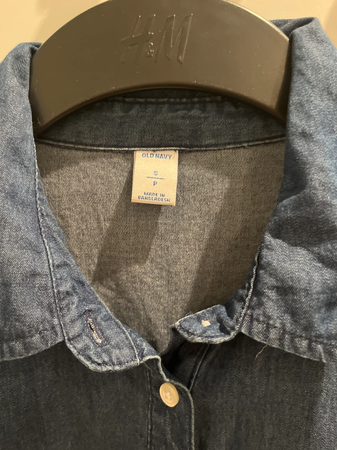 Old Navy Denim Shirt Dress Size S 🏆 - photo 2