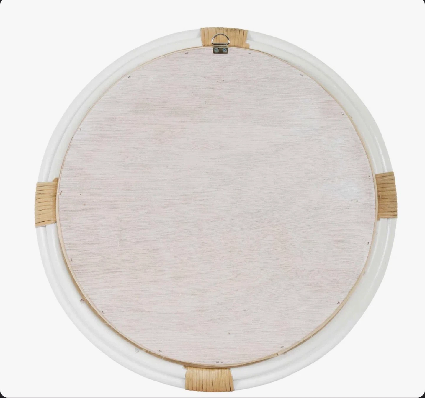Bay Isle Home Michael Round Rattan Mirror - photo 4