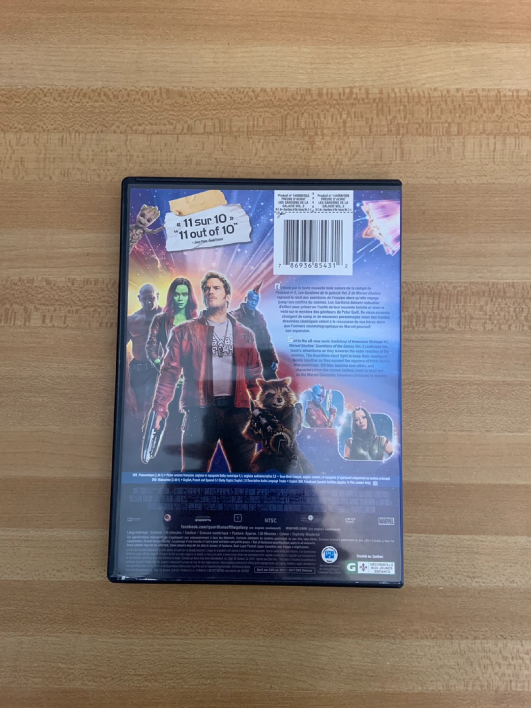 Guardians of the Galaxy Vol. 2 DVD - photo 2