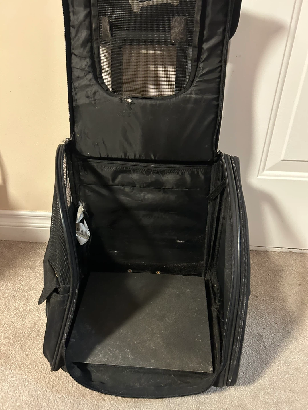 Black Rolling Pet Carrier - photo 4