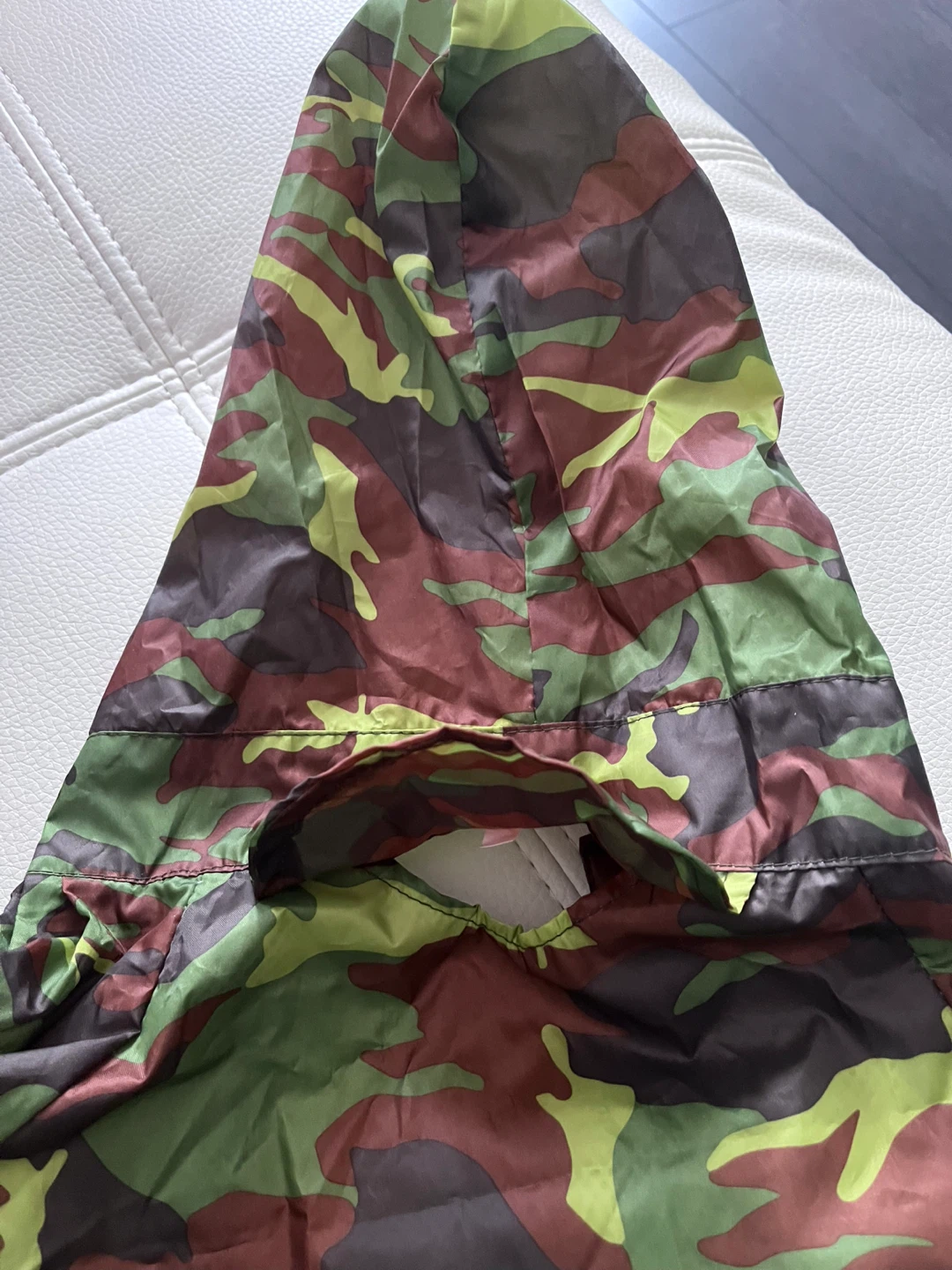 Camouflage Dog Raincoat Hooded Jacket - photo 4
