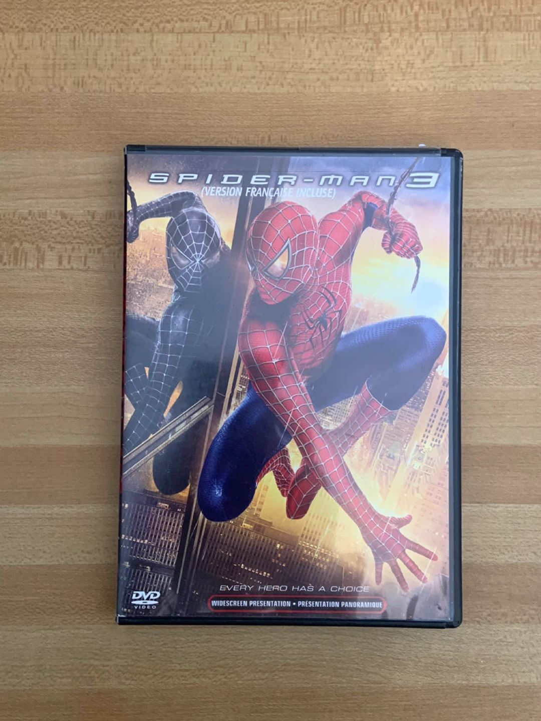 Spider-Man 3 DVD