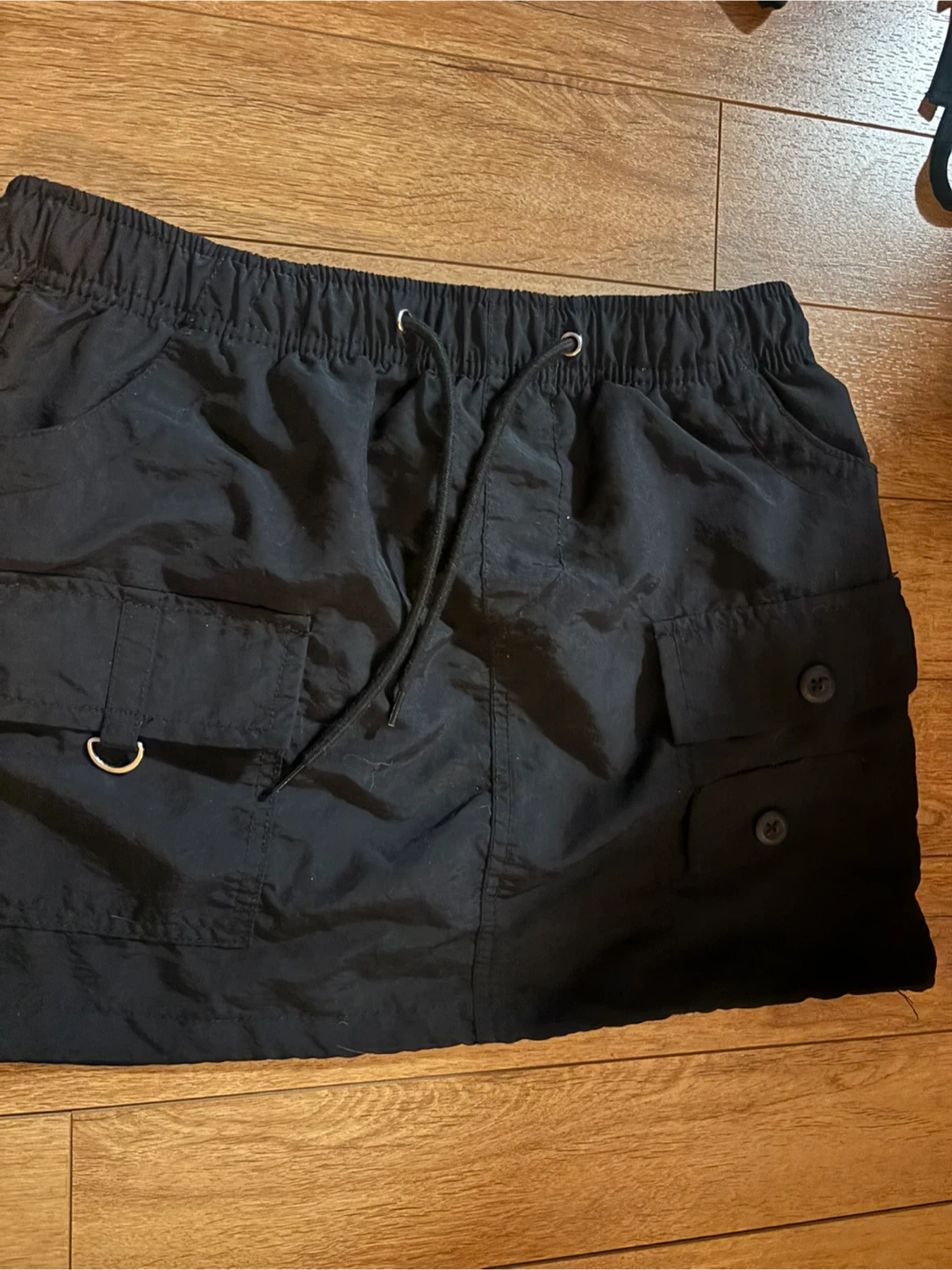 Refuge Black Cargo Skirt - photo 2