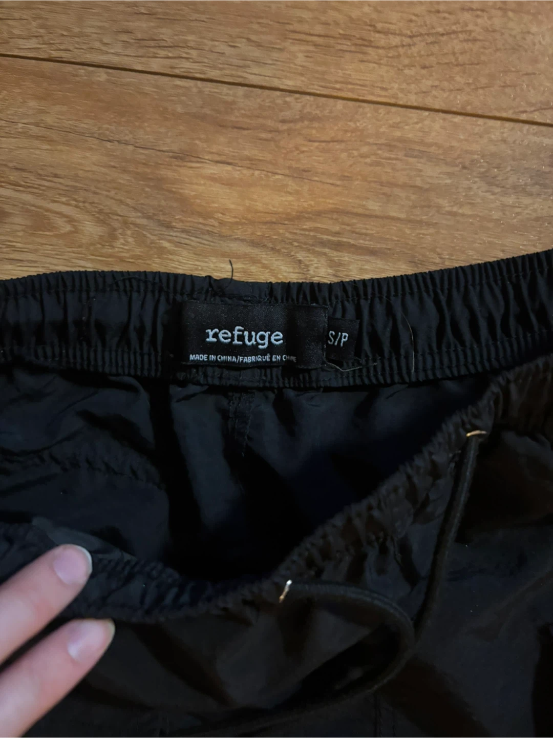 Refuge Black Cargo Skirt - photo 3