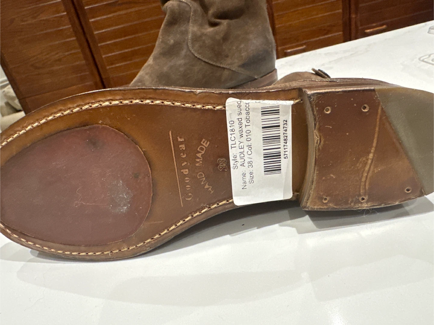 Brown Suede Ankle Boots - photo 2