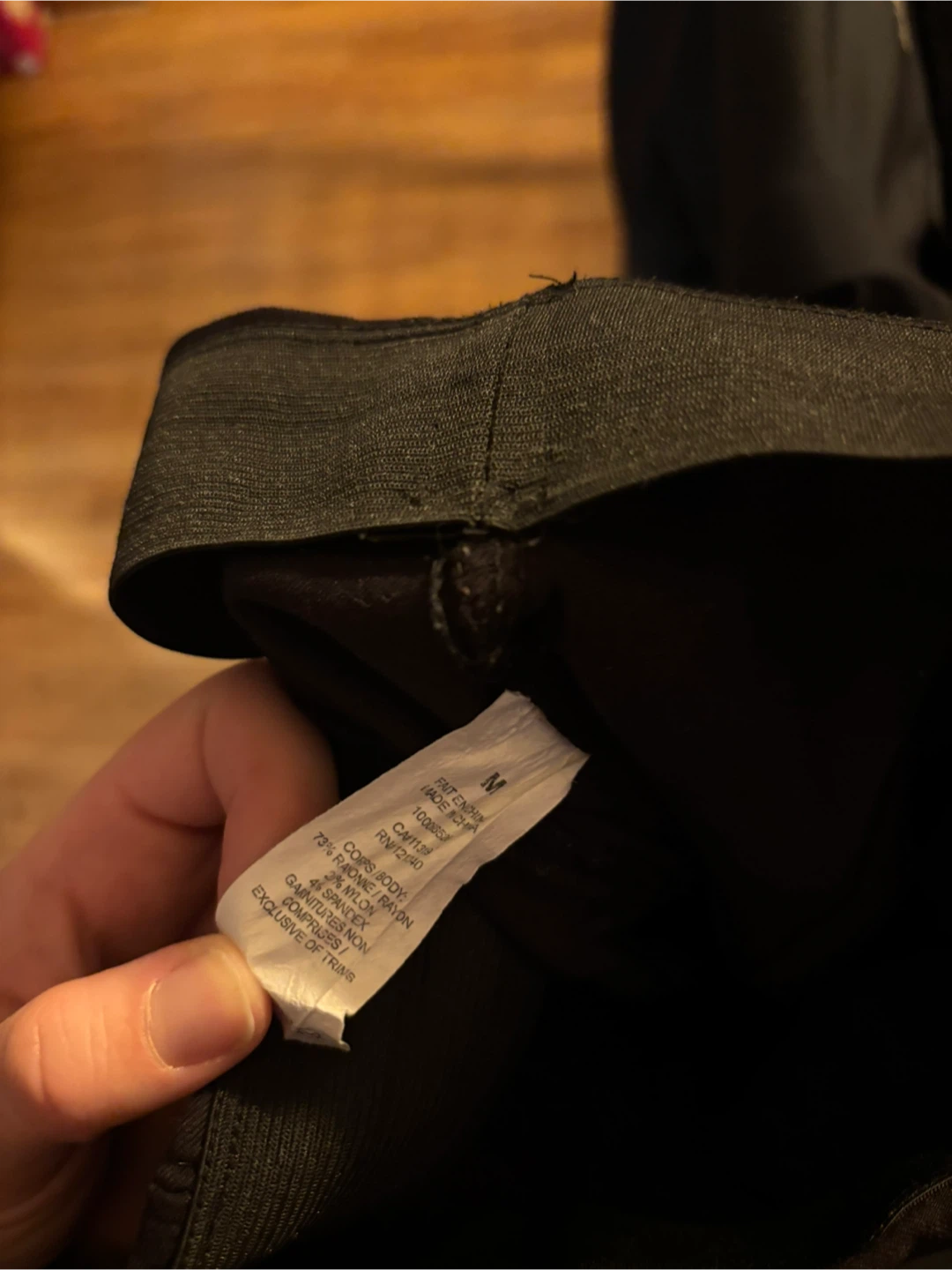 Garage Black Flare Dress Pants - Medium - photo 5