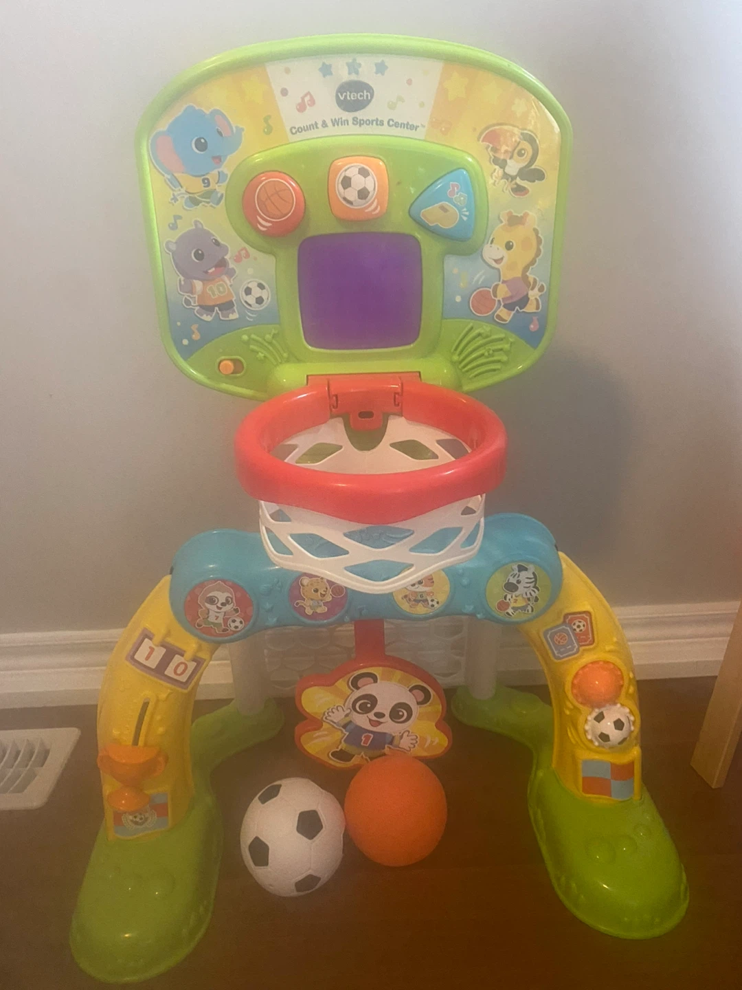 VTech Count & Win Sports Center Basketball Soccer Toy