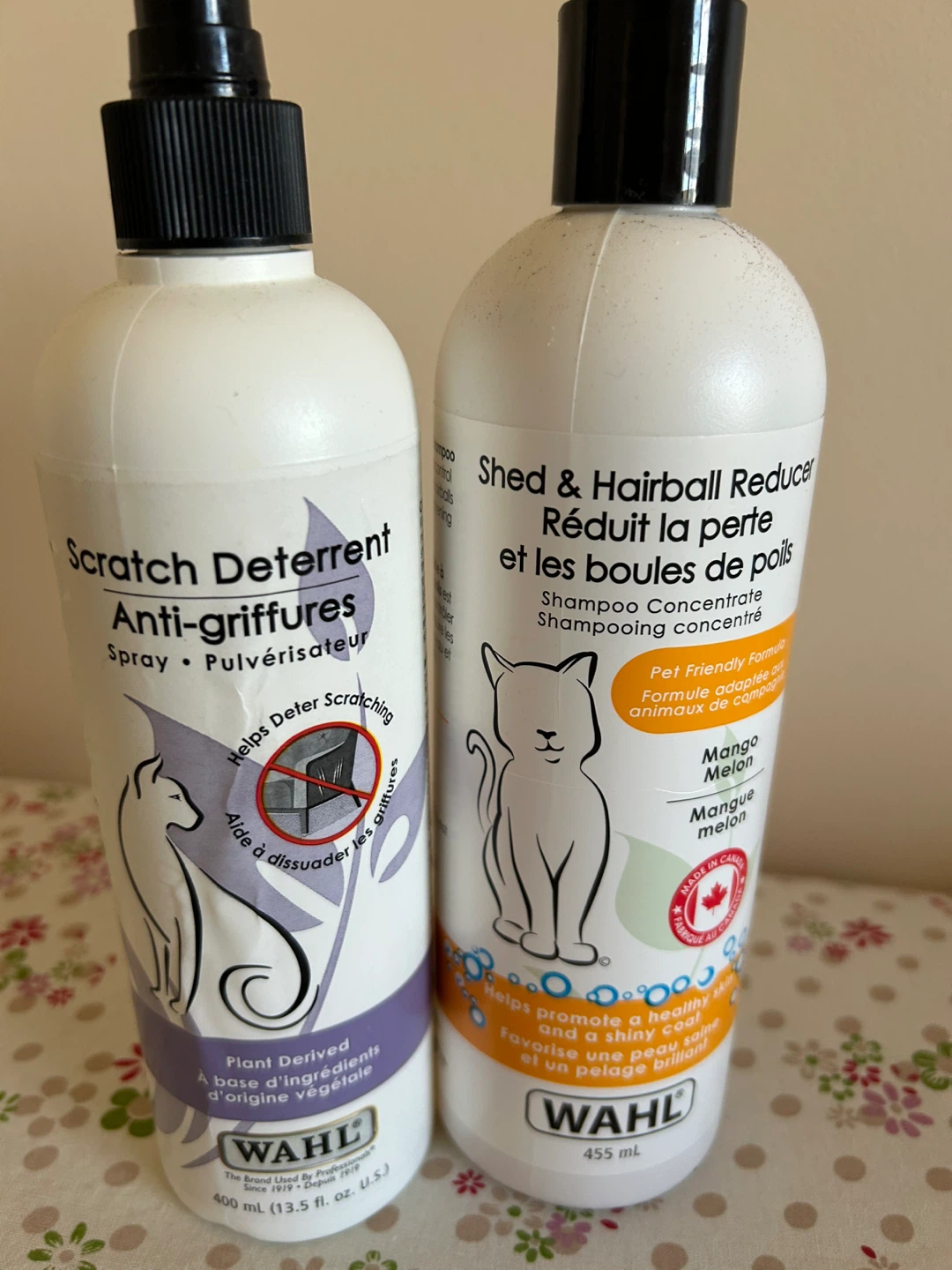 Wahl Pet Shampoo and Scratch Deterrent Spray
