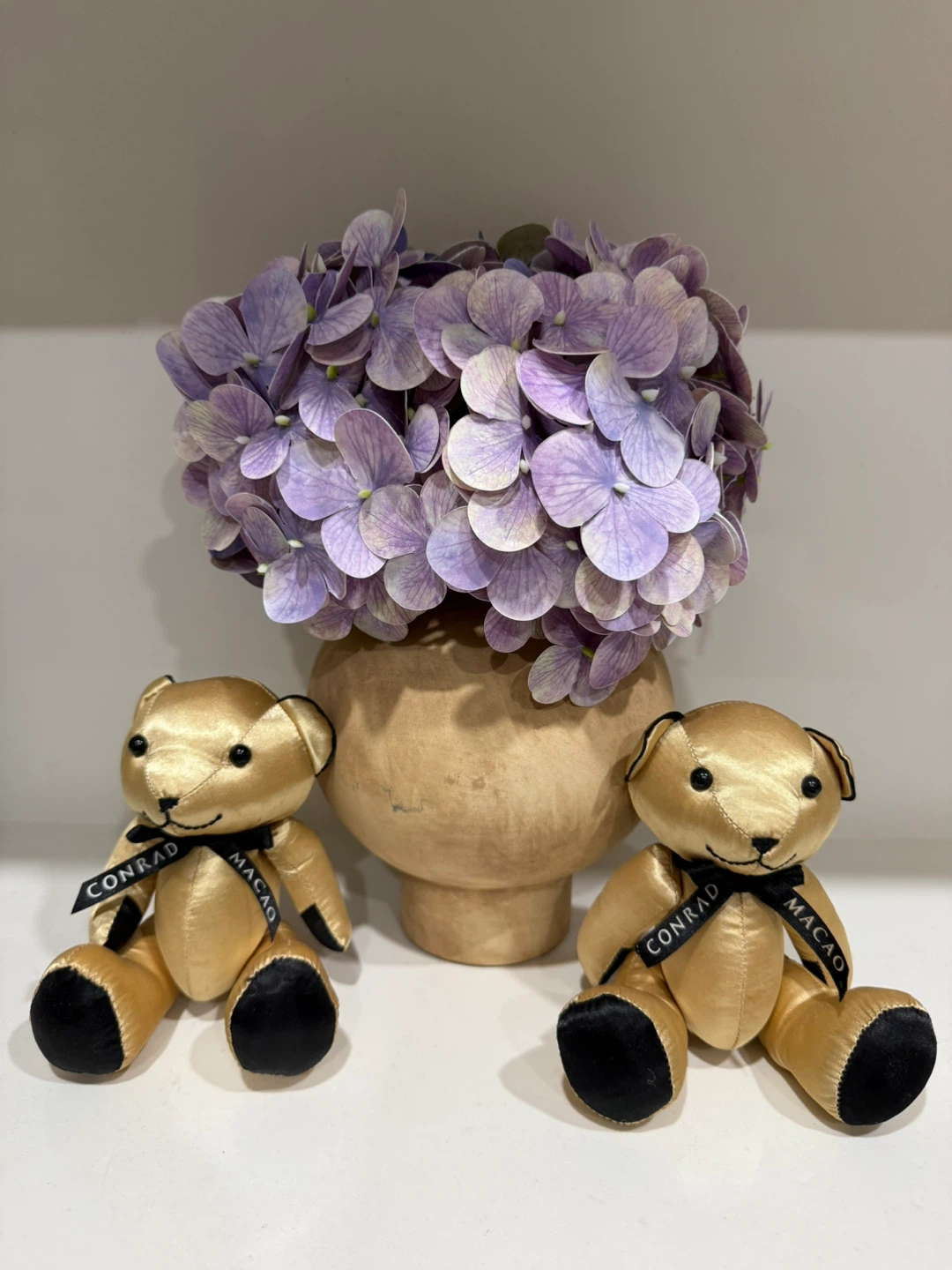 Conrad Macao Golden Teddy Bear Plush Toy