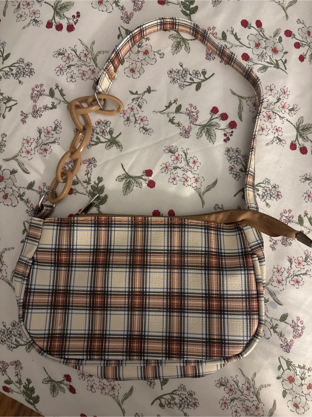 Plaid Shoulder Bag - photo 2