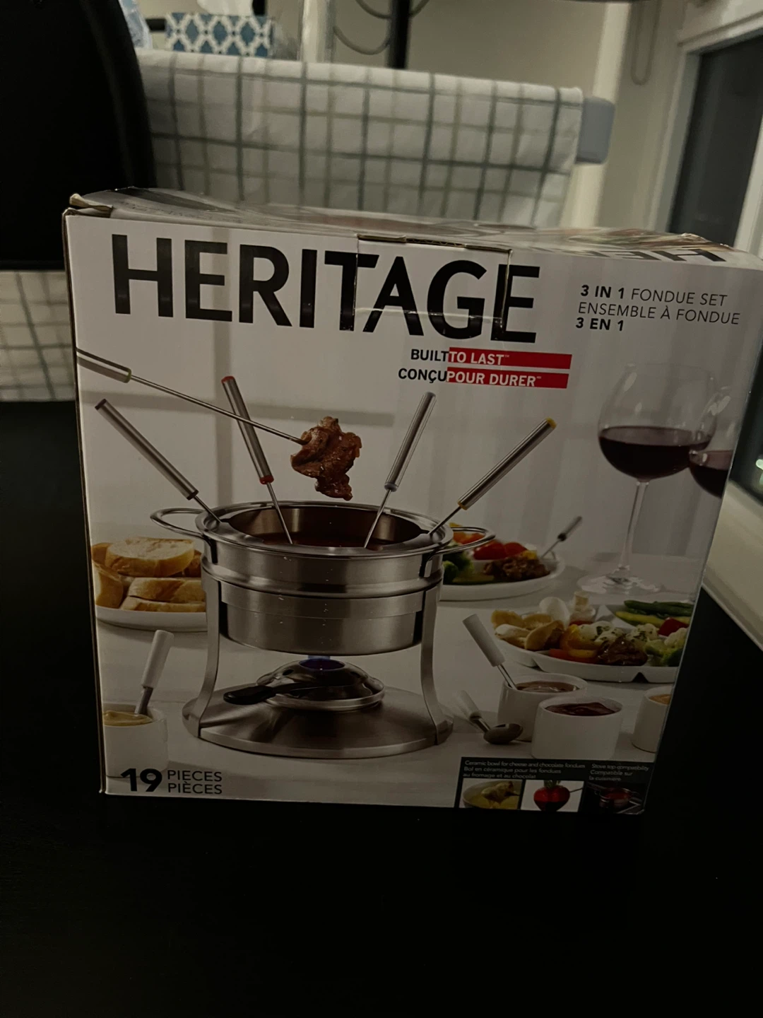 BRAND NEW - Heritage 3-in-1 Fondue Set