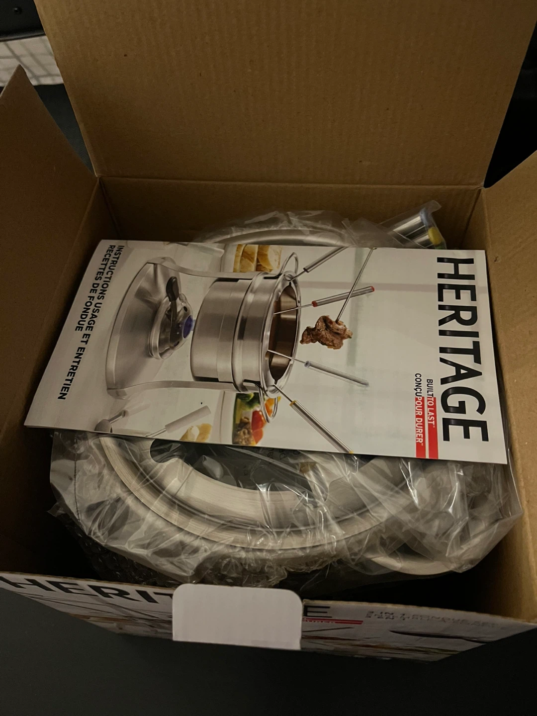 BRAND NEW - Heritage 3-in-1 Fondue Set - photo 2