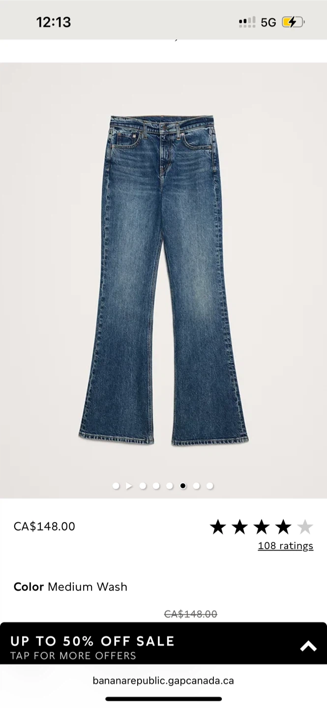 Banana Republic Flare Jeans - photo 4