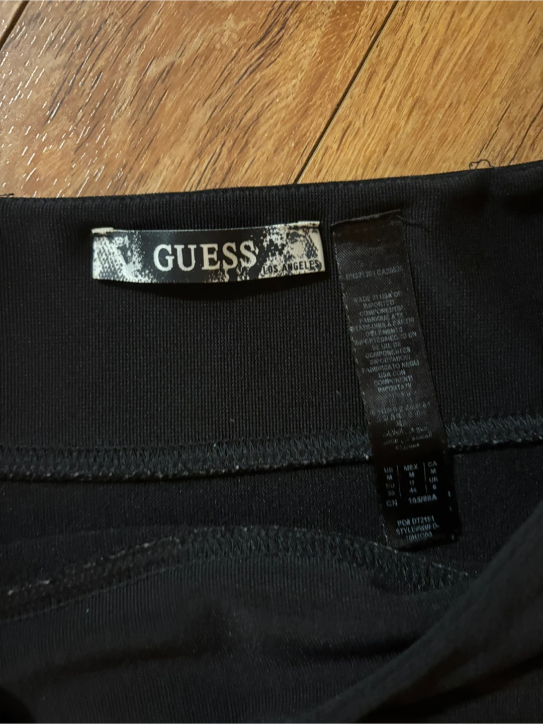 GUESS Black Bandage Mini Skirt - Size Medium - photo 2