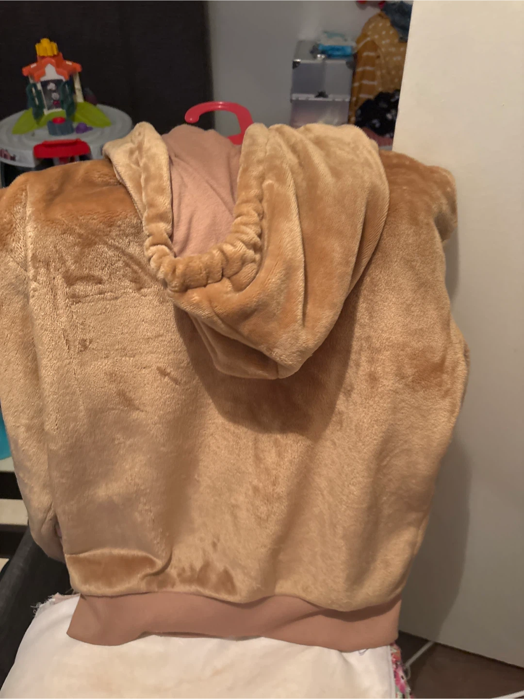 Women's Tan Fleece Hoodie - photo 2