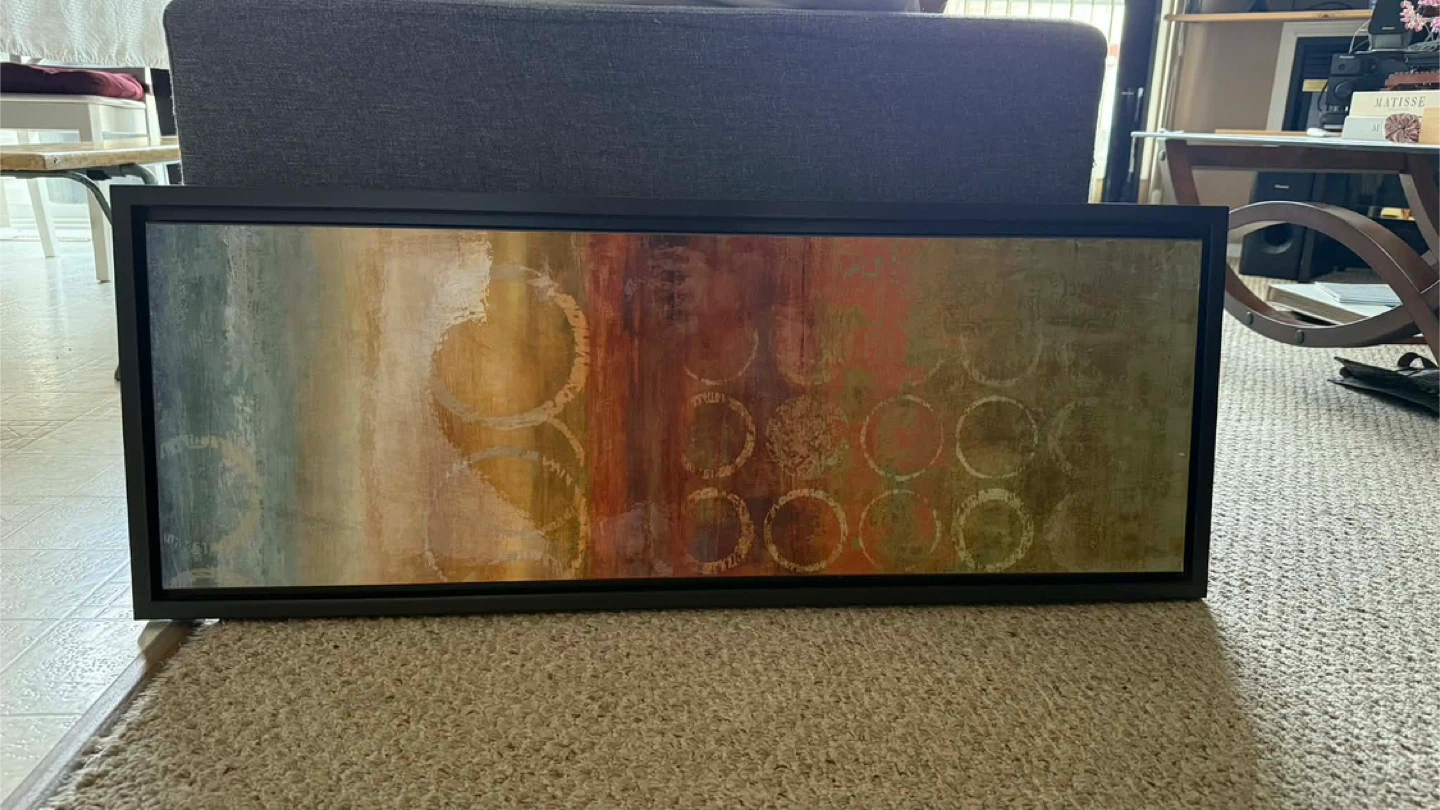 Framed Abstract Wall Art